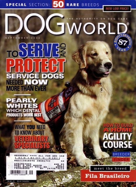 September 2002 Dogworld Cover